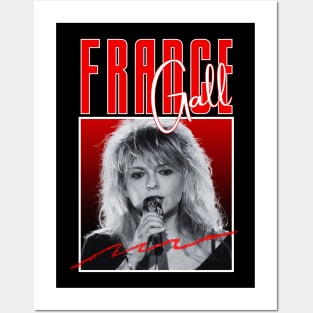 France gall///original retro Posters and Art